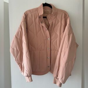 BlankNYC Pink Baseball Jacket
